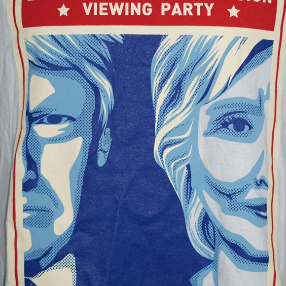 Donald Trump V Hilary Clinton 2016 Presidential Election Viewing Party T Shirt S - Picture 4 of 8